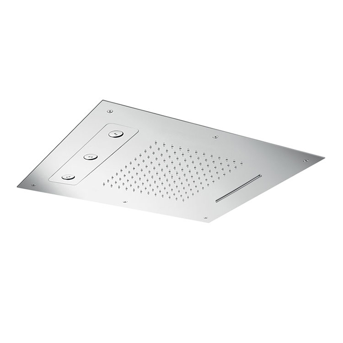 Almar Temptation Верхний душ, потолочный, 63х48см, 3 режима, цвет:Mirror Stainless Steel