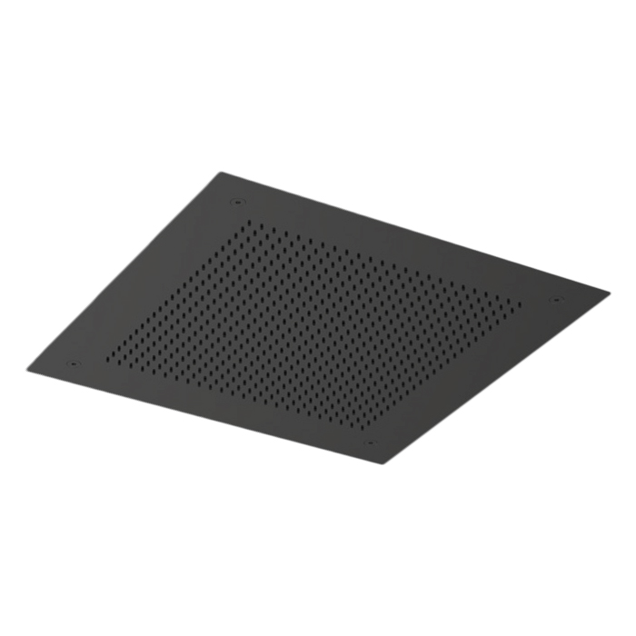 Almar Velvet Temptation Верхний душ 38х38см., потолочный, 1 режим, цвет: Black Absolute Brushed PVD