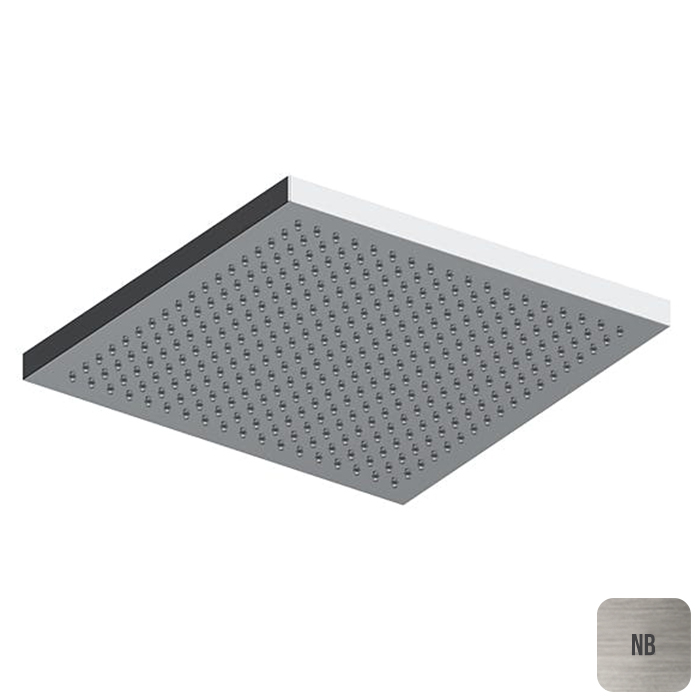 Almar Верхний душ 23х23см без держателя, цвет: Nicke Brushed