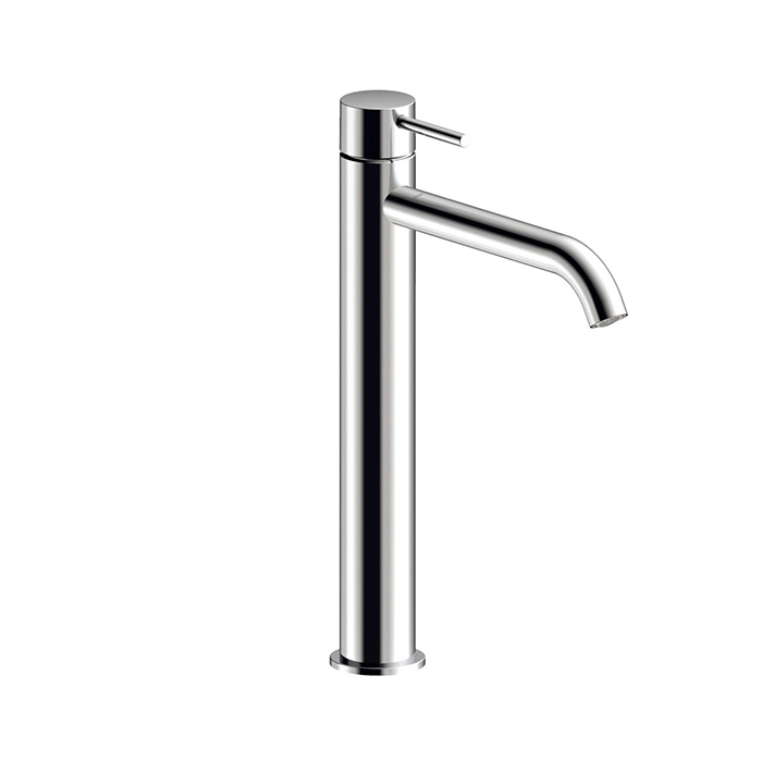 Almar Washbasin Смеситель для раковины, на 1 отв., высокий h30.5см., излив: 18.8см, цвет: оружейный металл брашированный PVD