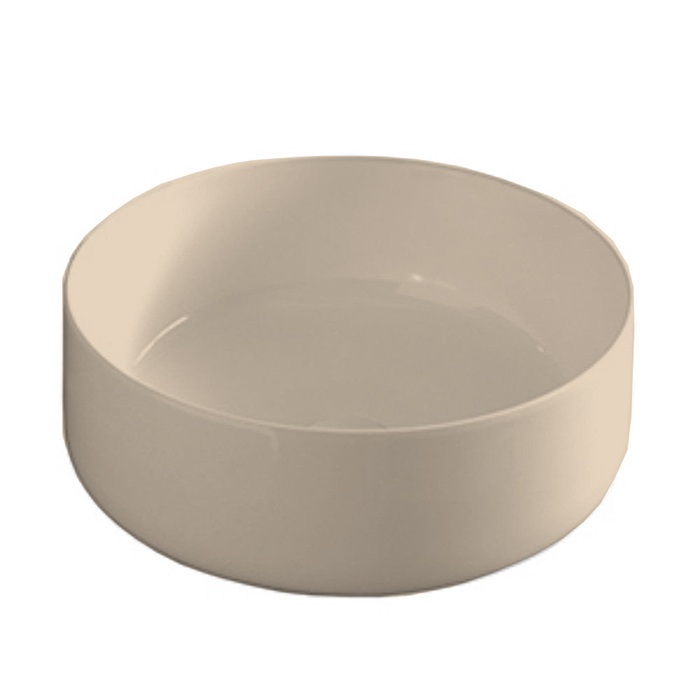 Artceram Cognac Раковина накладная Ø 42 см, Saniglaze, цвет: sand