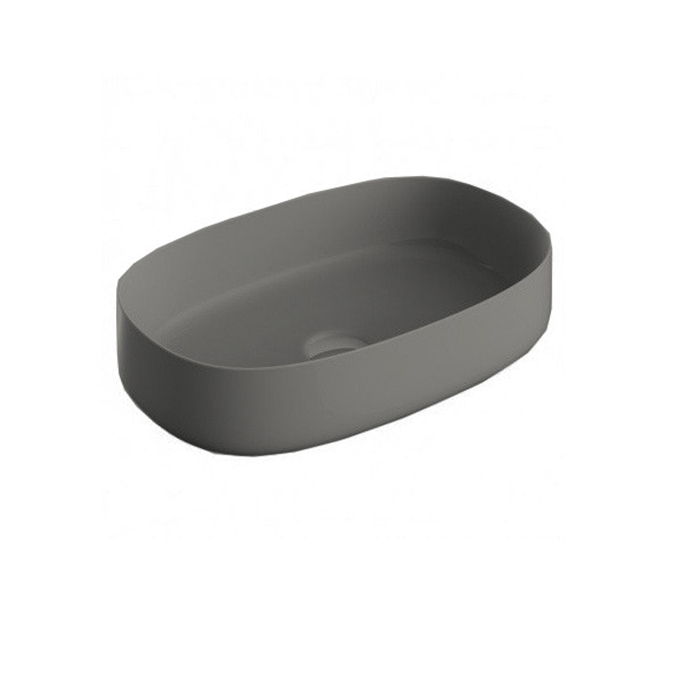 Artceram Cognac Раковина накладная 55x35 см, Saniglaze, цвет: grigio oliva