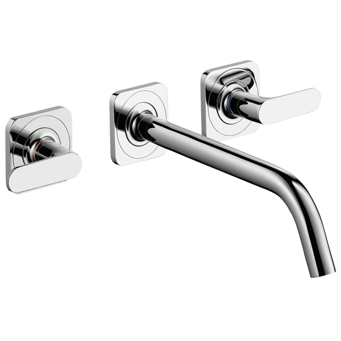 Axor Citterio M Смеситель для раковины, настенный, цвет: сталь
