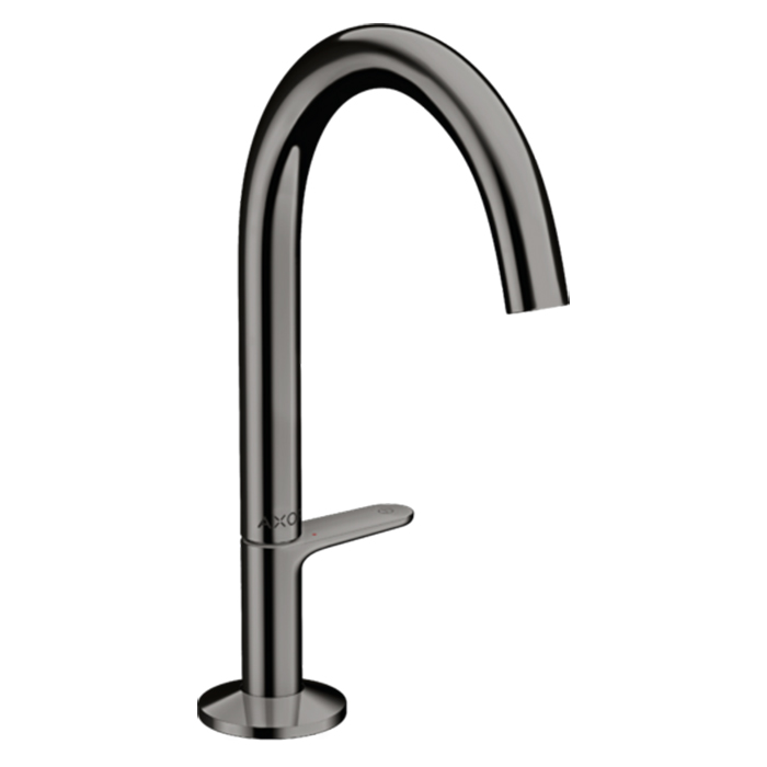 Axor One Смеситель для раковины Sel 170, на 1 отв., с донным клапаном Push-Open, цвет: полированный черный хром