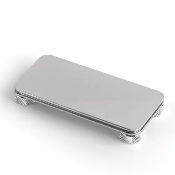 Bertocci Officina 01 Мыльница, настольная, цвет: хром