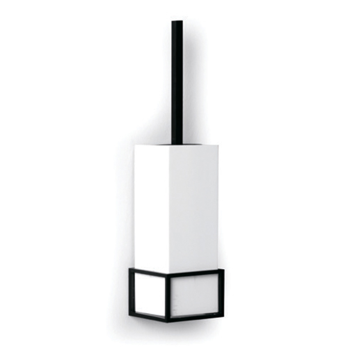 Bertocci Officina 02 Держатель для ершика, настенный, цвет: черный матовый
