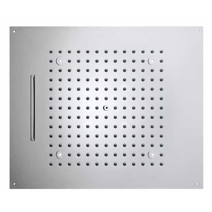 BOSSINI DREAM/2 Верхний душ 570 x 470 мм, 2 режима (дождь, каскад), с 4 LED (белый), блок питания/управления, цвет: хром