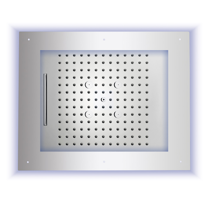 Bossini Frame Multifunctions Верхний душ 60x50см., 3 режима, потолочный, цвет: хром