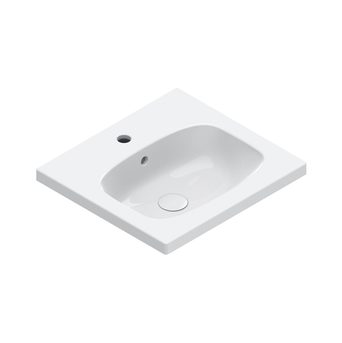 Catalano Alvea Раковина 50x46см, с 1 отв., цвет: белый глянцевый