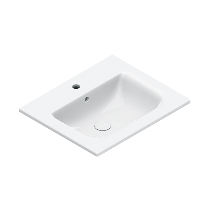 Catalano Italy Раковина 60x50см, с 1 отв., цвет: белый глянцевый