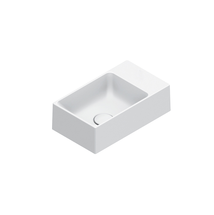 Catalano Premium Раковина 40x23см, без отв., цвет: белый матовый