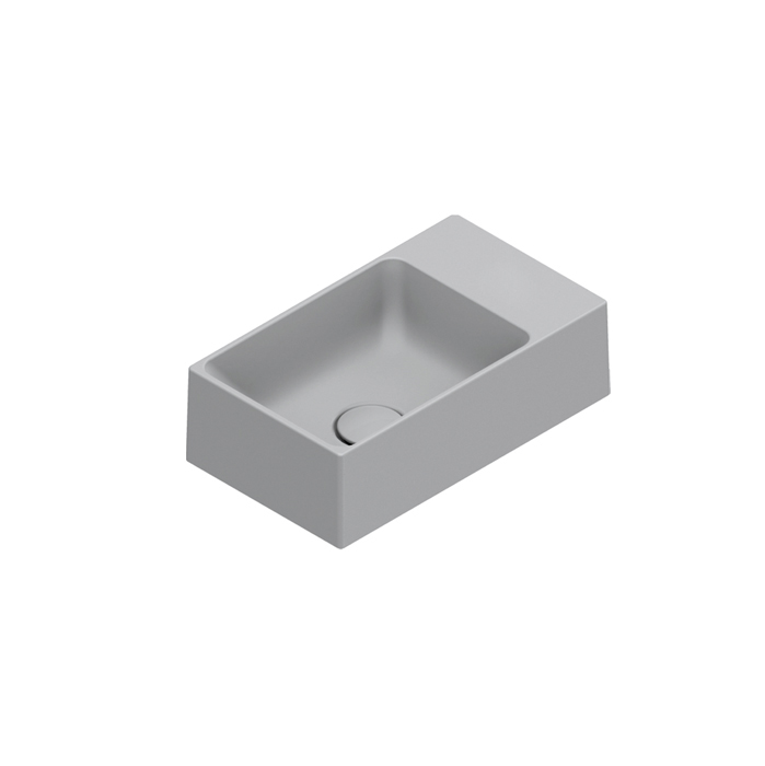 Catalano Premium Раковина 40x23см, без отв., цвет: Cemento Satinato