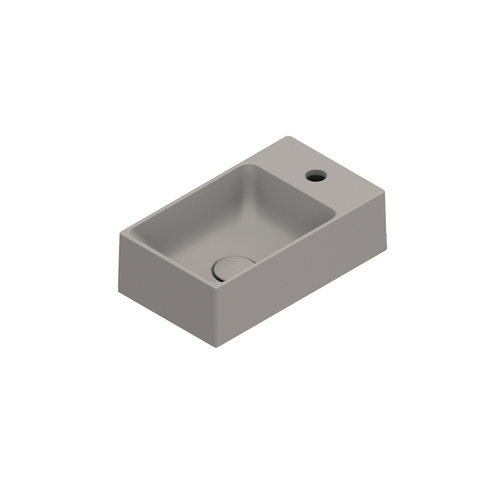 Catalano Premium Раковина 40x23см, с 1 отв., цвет: Tortora Satinato