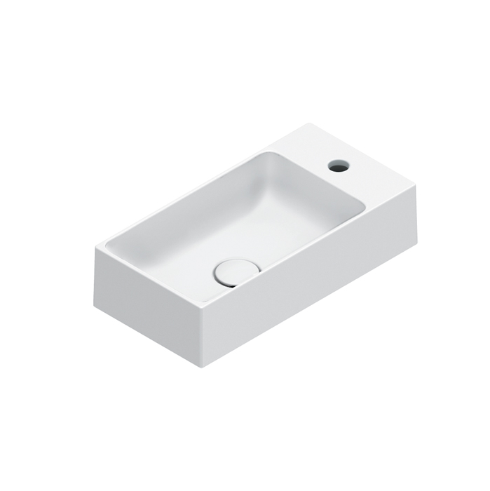 Catalano Premium Раковина 50x25см, с 1 отв., цвет: белый матовый
