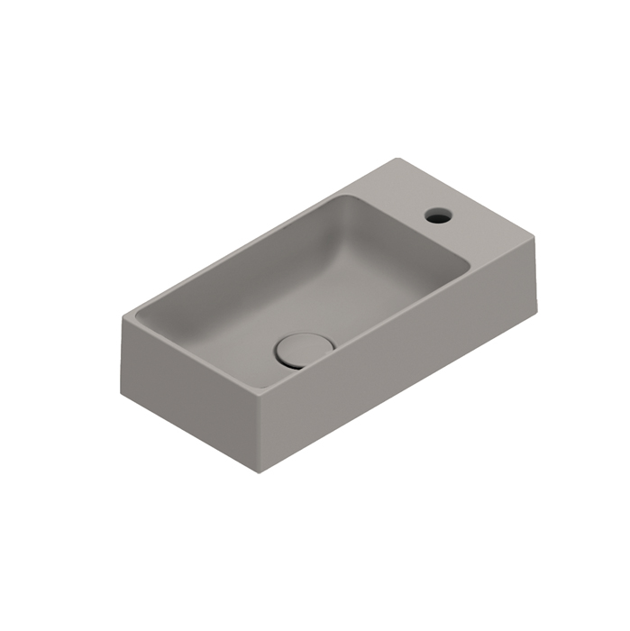 Catalano Premium Раковина 50x25см, с 1 отв., цвет: Tortora Satinato