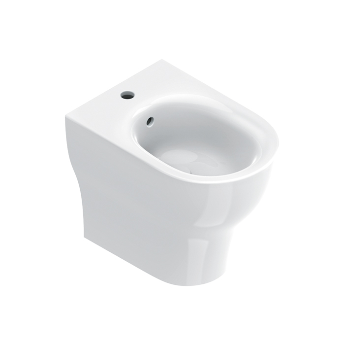 Catalano Sfera Биде напольное 52x35см ECO , с 1 отв., цвет: белый глянцевый