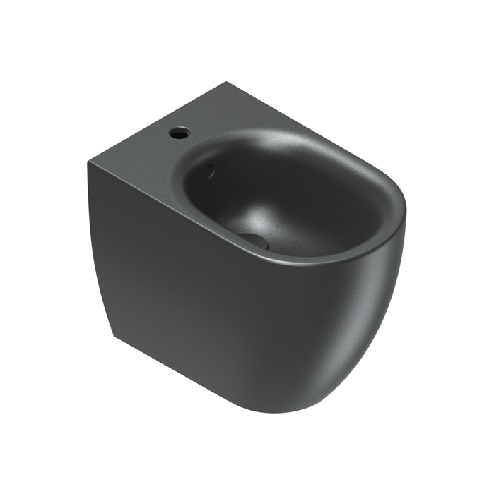 Catalano Sfera Биде напольное 55x35см, с 1 отв., цвет: черный матовый