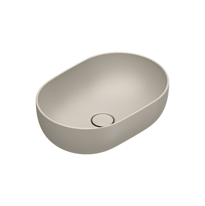 Catalano Sfera Раковина 50x35см накладная, без отв., цвет: Sabbia Satinato