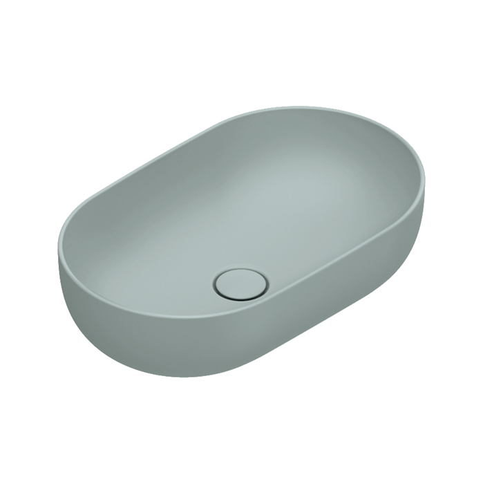 Catalano Sfera Раковина 60x37см накладная, без отв., цвет: Aqua Satinato