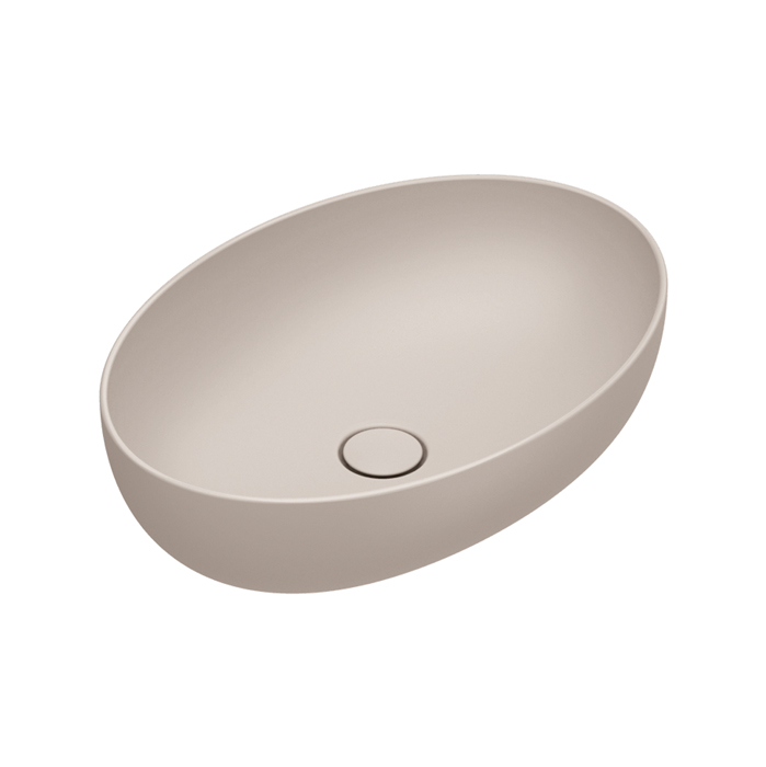 Catalano Sfera Раковина 60x42см накладная, без перелива, без отв., цвет: Seta Satinato