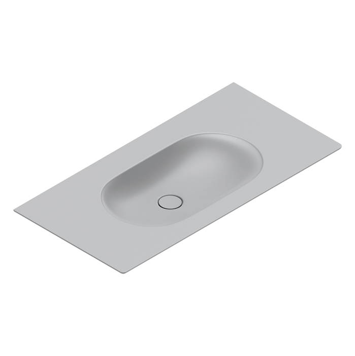Catalano Sfera Раковина консоль 100x50см, без отв., цвет: Cemento Satinato