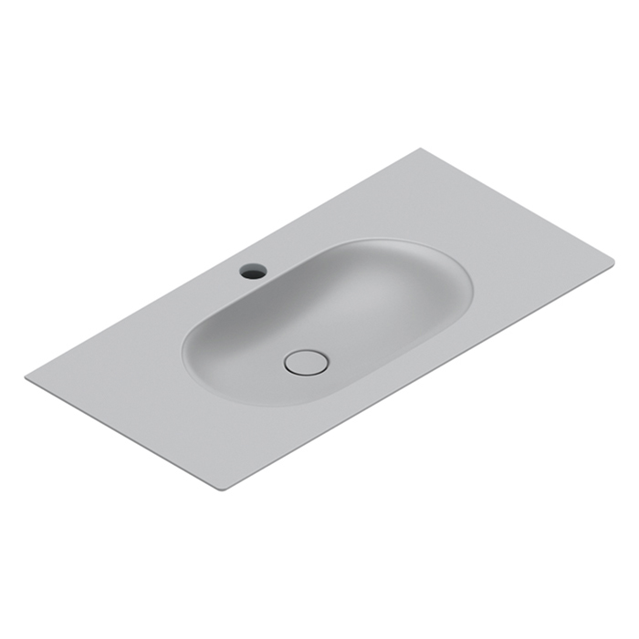 Catalano Sfera Раковина консоль 100x50см, с 1 отв., цвет: Cemento Satinato