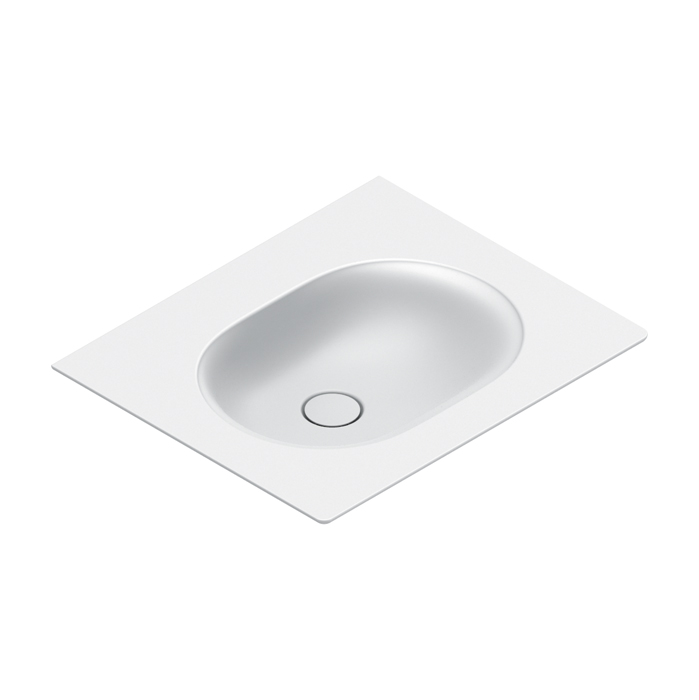 Catalano Sfera Раковина консоль 60x50см, без отв., цвет: белый матовый