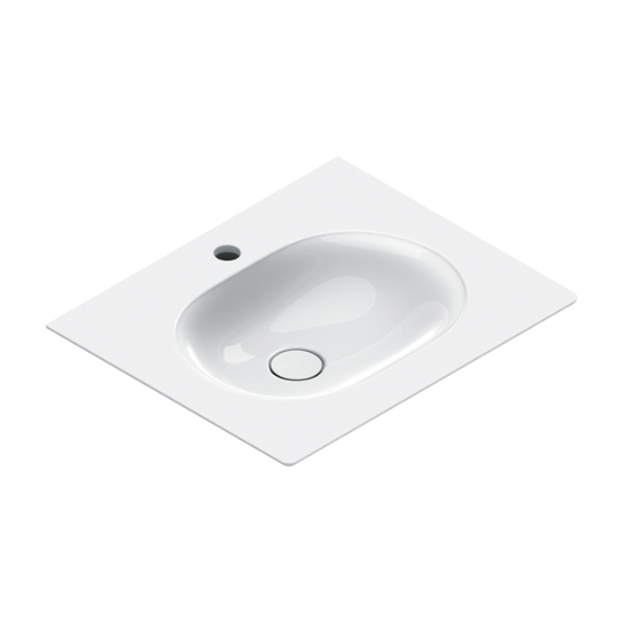 Catalano Sfera Раковина консоль 60x50см, с 1 отв., цвет: белый глянцевый