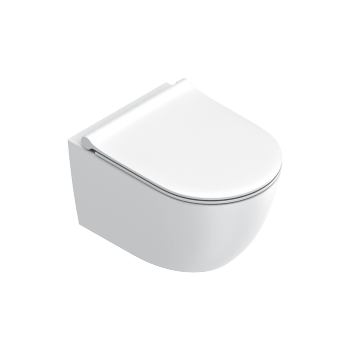 Catalano Sfera Унитаз подвесной 50x35см, безободковый, смыв Tornado, покрытие Twinglaze+, цвет: белый матовый
