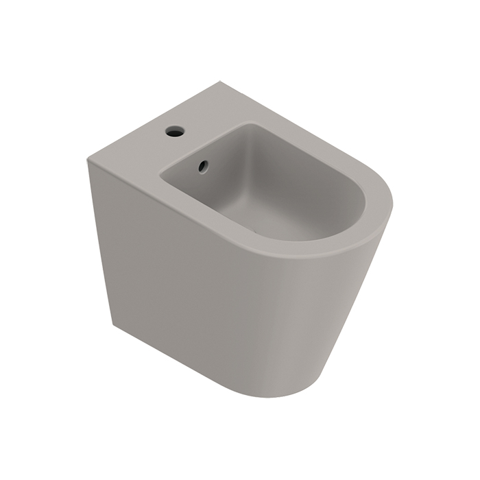 Catalano Zero Биде напольное 55x35см, с 1 отв., цвет: Tortora Satinato