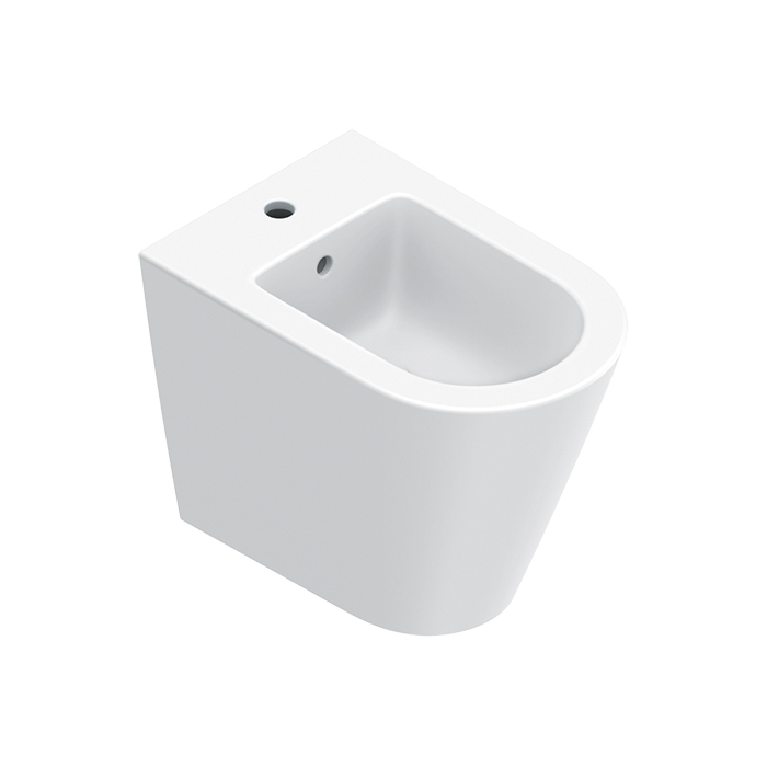 Catalano Zero Биде напольное 55x35см, с 1 отв., цвет: белый матовый
