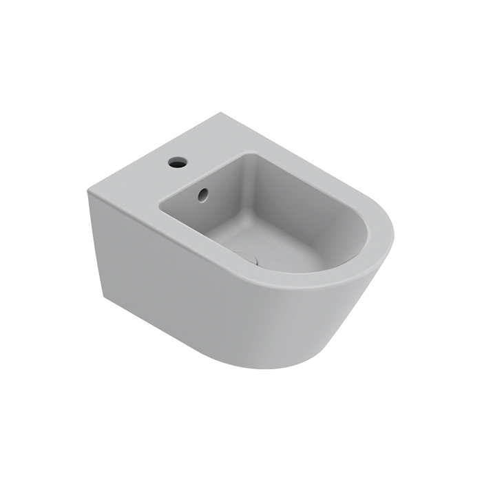 Catalano Zero Биде подвесное 55x35см, с 1 отв., цвет: Cemento Satinato