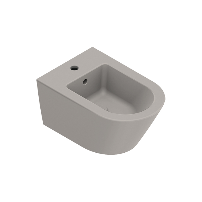 Catalano Zero Биде подвесное 55x35см, с 1 отв., цвет: Tortora Satinato