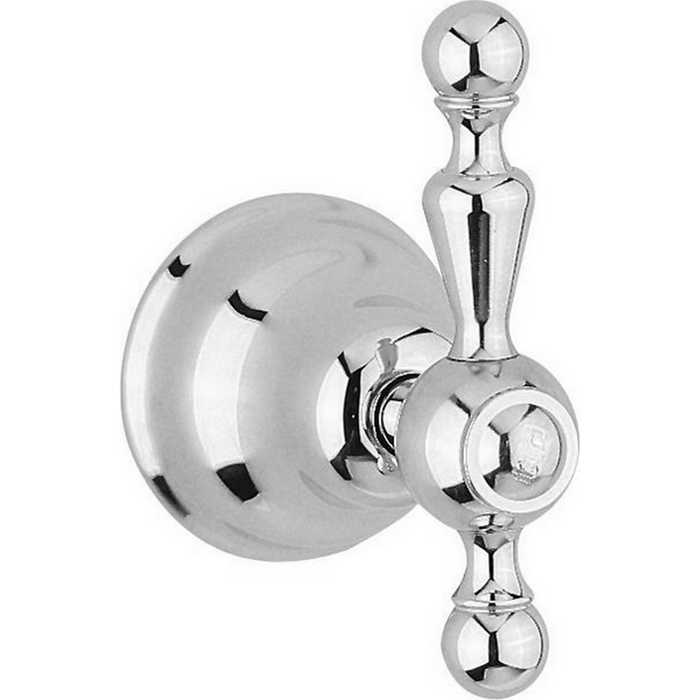 CISAL Arcana America Запорный вентиль 1/2" F на горячую воду, цвет: хром