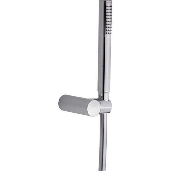 CISAL Shower Душевой гарнитур:ручная лейка,шланг 150 см,держатель настенный для лейки, цвет: хром