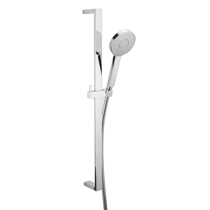CISAL Shower Душевой гарнитур:ручная лейка,шланг 150 см,штанга 70 см, цвет: хром