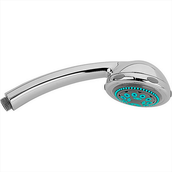 CISAL Shower Лейка душевая ручная с тремя типами струи, цвет: хром