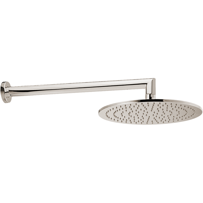 CISAL Shower Верхний душ D250 мм с настенным держателем L350 мм, цвет: никель полированный