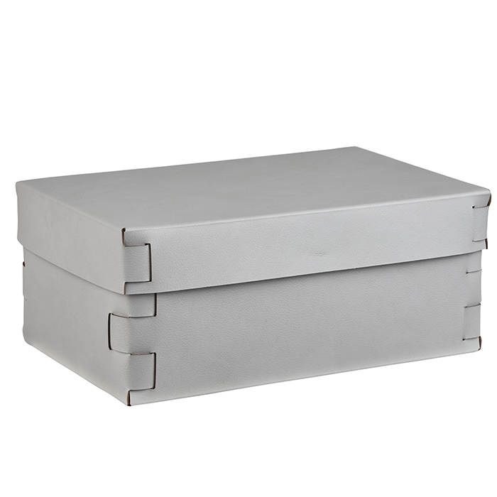 Colombo Adj Коробка Snob 32x20хH13.5см., настольная, цвет: устричный/пепельная роза