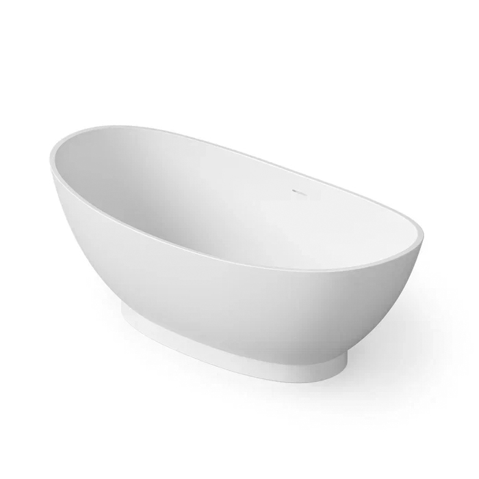 Dea Design Elegant Ванна 179x88x64см., отдельностоящая, Solid Surface, цвет: White №18