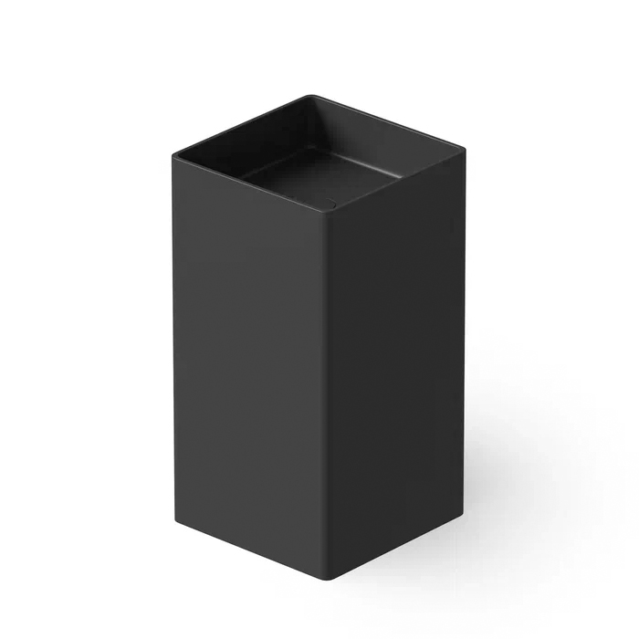 Dea Design Pedestal Basin Раковина 45х45х90см., напольная, без отв., Solid Surface, цвет: Black №16