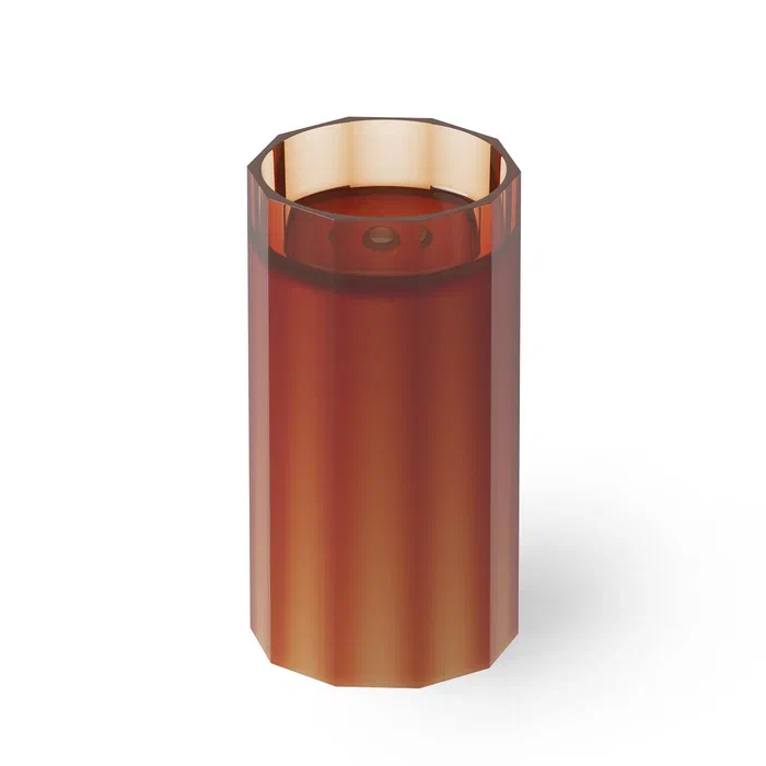 Dea Design Pedestal Basin Раковина 48х45.6х90см., напольная, без отв., Glasstech, прозрачная смола, цвет: Sunset R1