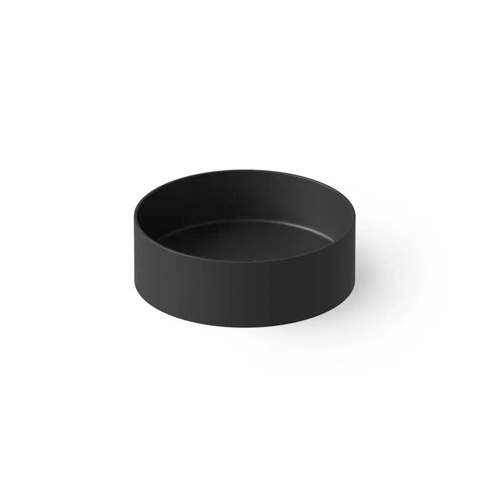 Dea Design Washbasins Раковина 42х42х13см., накладная, без отв., Solid Surface, цвет: Black №16