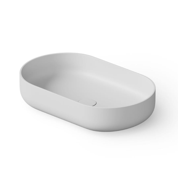 Dea Design Раковина 55х34х12см., накладная, без отв., цвет: белый матовый