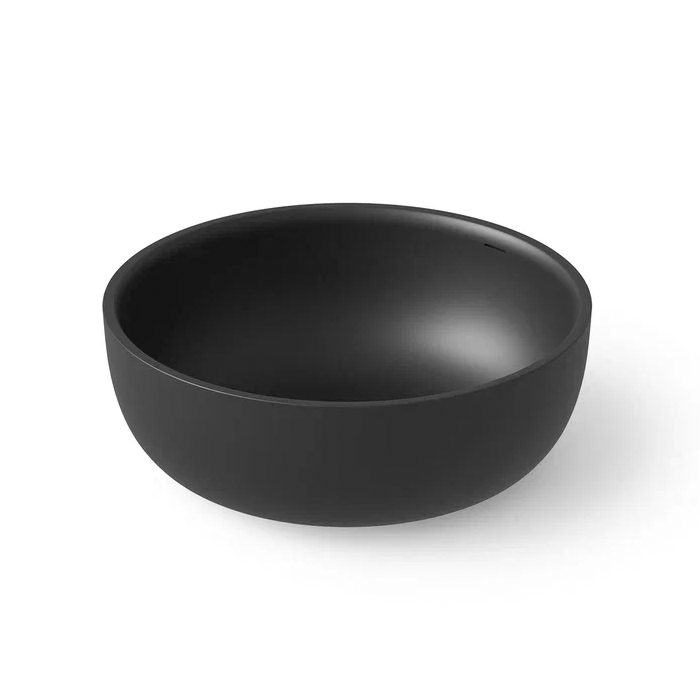 Dea Design Round Ванна 135х135х49см., отдельностоящая, Solid Surface, цвет: Black №16