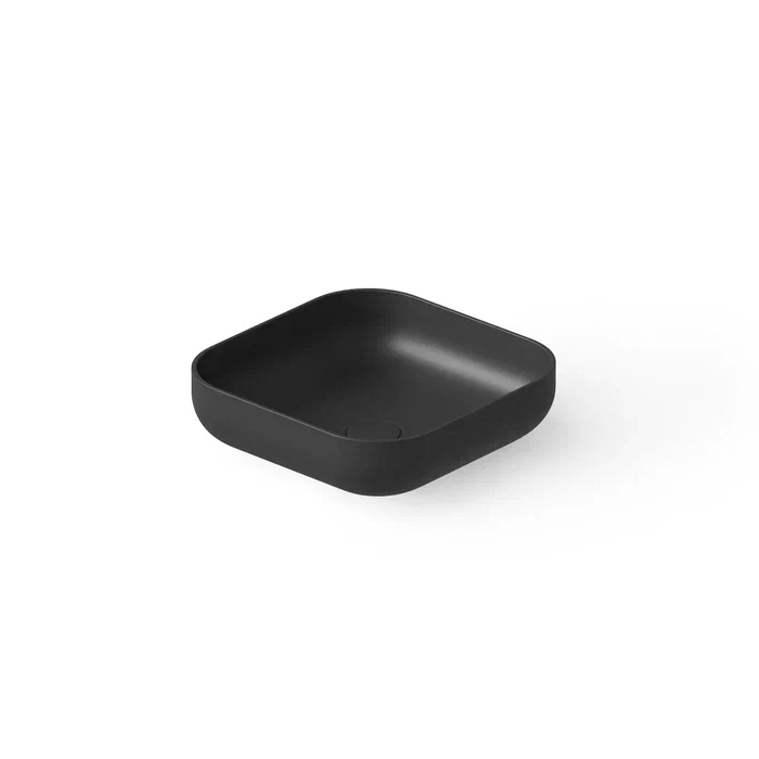 Dea Design Washbasins Раковина 40х40х12см., накладная, без отв., Solid Surface, цвет: Black №16