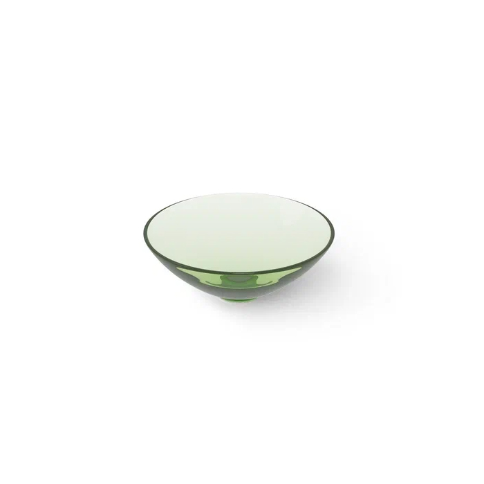 Dea Design Washbasins Раковина 40х40х14см., накладная, без отв., Glasstech, прозрачная смола, цвет: Emerald R3