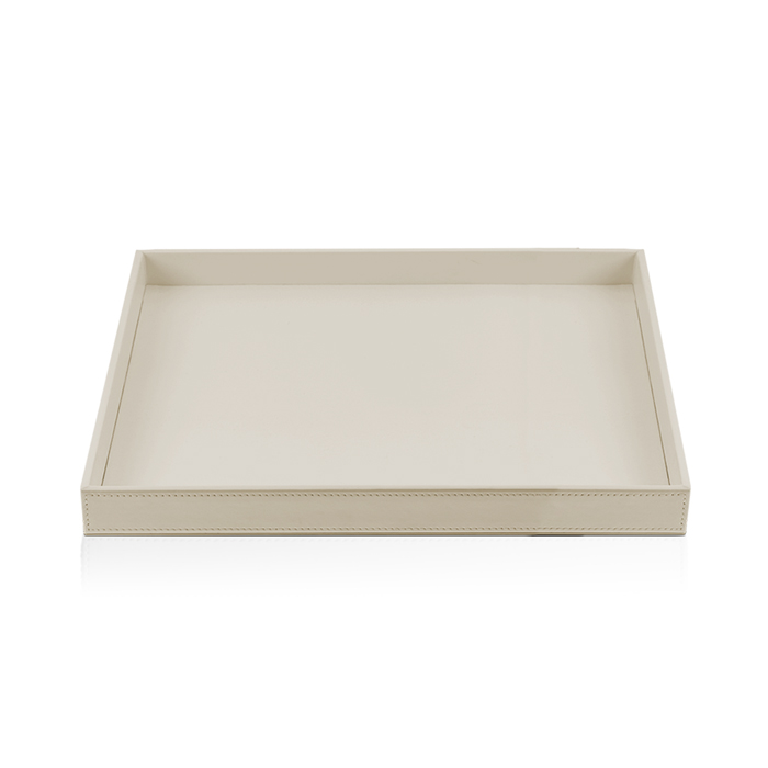Decor Walther Brownie Лоток 3x28.8x26.3см., настольный, цвет: бежевый