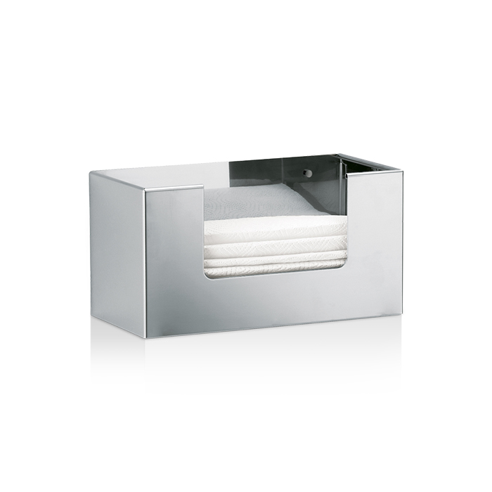 Decor Walther DW 117 Диспенсер для салфеток 27x13x14см, подвесной, цвет: сталь матовая