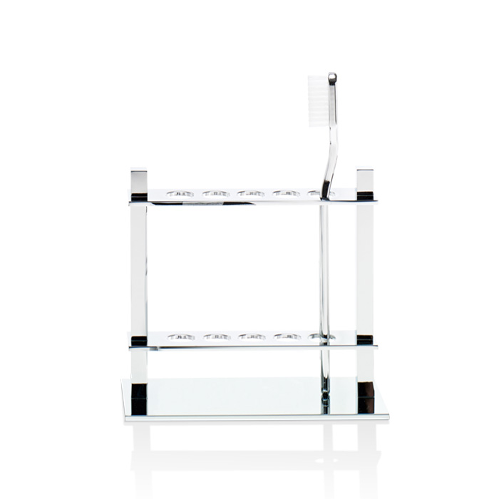 Decor Walther DW 330 Держатель для зубных щёток 15x7x13.5см, настольный, цвет: хром